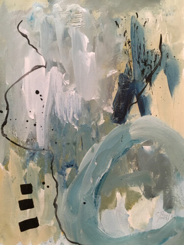 Peinture intitulée "Je serai là - Peint…" par Chantal Proulx, Œuvre d'art originale, Acrylique