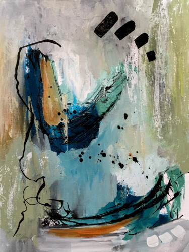 Peinture intitulée "Après tout - Peintu…" par Chantal Proulx, Œuvre d'art originale, Acrylique