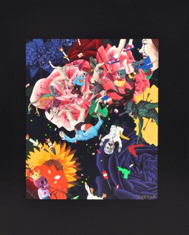 Peinture intitulée "Just an Illusion" par Yann Michael Talvas, Œuvre d'art originale, Acrylique