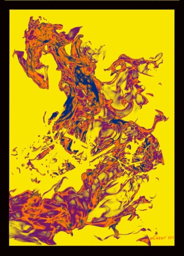 Digital Arts titled "The game of fire" by Sorin Niculae Lazar, Original Artwork, Photo Montage