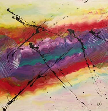 Peinture intitulée "La lumière" par Rick Smith, Œuvre d'art originale, Acrylique Monté sur Châssis en bois
