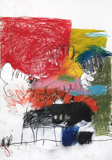 Collages intitulée "IT SEEMS AS THE NOI…" par Luc Pierre, Œuvre d'art originale, Collages