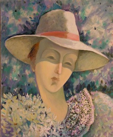 Painting titled "Spring" by Tony Ignatov, Original Artwork, Oil