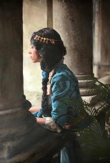 Peinture intitulée "Lover's Return" par William Oxer, Œuvre d'art originale, Acrylique
