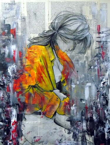 Peinture intitulée "La liquette" par Vincent Tessier Xxc, Œuvre d'art originale, Acrylique