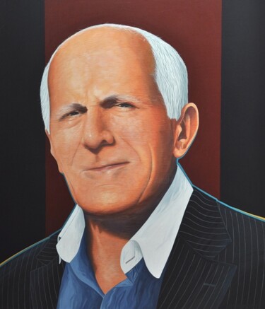 Peinture intitulée "Mon père" par Yann Michael Talvas, Œuvre d'art originale, Acrylique