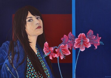 Peinture intitulée "Morgane" par Yann Michael Talvas, Œuvre d'art originale, Acrylique