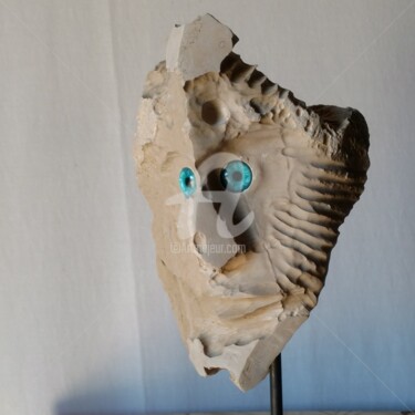 Sculpture titled "1917" by Pagès Du Pilou, Original Artwork, Stone