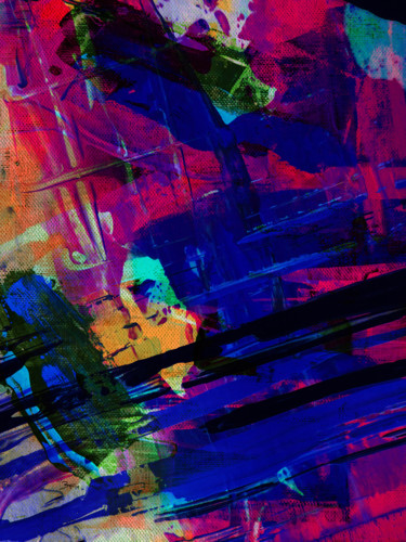 Digital Arts titled "Gifts from Beyond" by Barry Farley Visual Arts, Original Artwork, Digital Painting Mounted on Other rig…