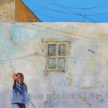 Peinture intitulée "Niangadef, Saint-Lo…" par Sonia Privat, Œuvre d'art originale, Huile