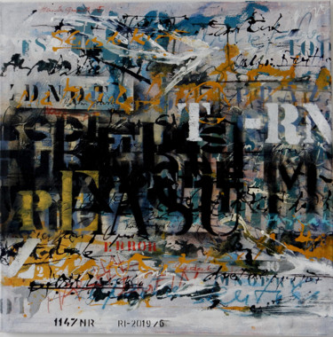 Malerei mit dem Titel "1147 NR" von Pavel A.Richtr, Original-Kunstwerk, Acryl