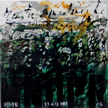Malerei mit dem Titel "1149 NR" von Pavel A.Richtr, Original-Kunstwerk, Acryl Auf Keilrahmen aus Holz montiert