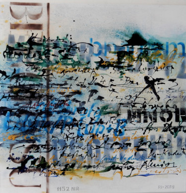 Malerei mit dem Titel "1152 NR" von Pavel A.Richtr, Original-Kunstwerk, Acryl