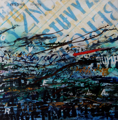 Malerei mit dem Titel "1155 NR" von Pavel A.Richtr, Original-Kunstwerk, Acryl