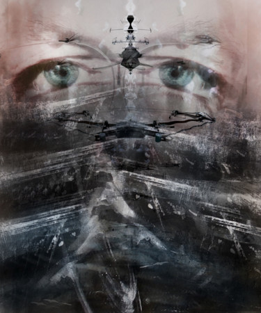 Digitale Kunst mit dem Titel "SR4XXUG8a" von Pavel A.Richtr, Original-Kunstwerk, Fotomontage