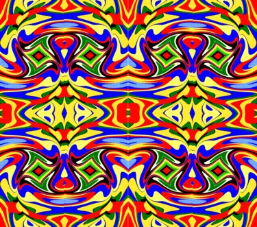 Digital Arts titled "Luminary clock" by Peter Jalesh, Original Artwork, Digital Painting