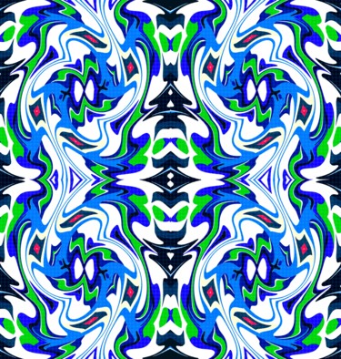 Digital Arts titled "Majestic leaves" by Peter Jalesh, Original Artwork, Digital Painting