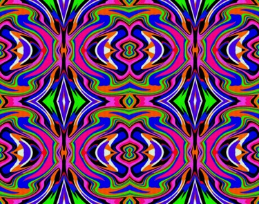 Digital Arts titled "Fireweed" by Peter Jalesh, Original Artwork, Digital Painting