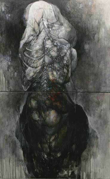 绘画 标题为“Parmenide” 由Jean Francois B, 原创艺术品, 油