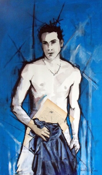 Peinture intitulée "sans" par Vincent Tessier Xxc, Œuvre d'art originale, Acrylique