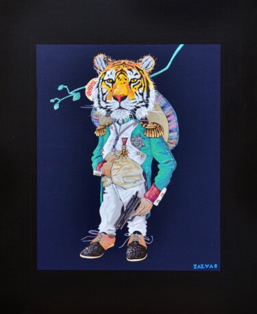 Peinture intitulée "Give me the Night" par Yann Michael Talvas, Œuvre d'art originale, Acrylique
