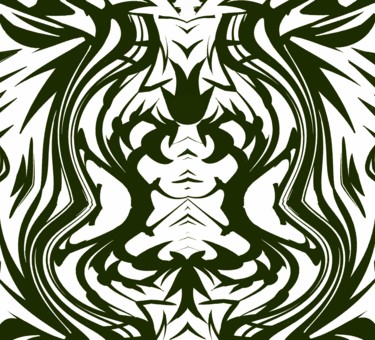 Digital Arts titled "Buddha daddy holdin…" by Peter Jalesh, Original Artwork, Digital Painting