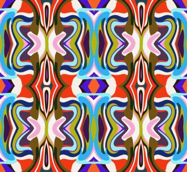 Digital Arts titled "The silken curtain" by Peter Jalesh, Original Artwork, Digital Painting