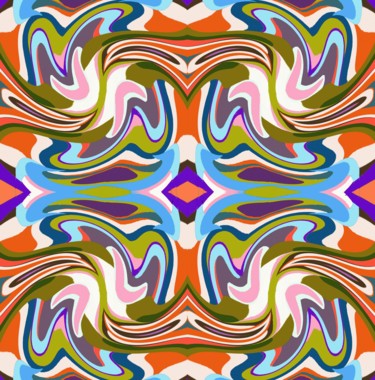 Digital Arts titled "The silken curtain…" by Peter Jalesh, Original Artwork, Digital Painting