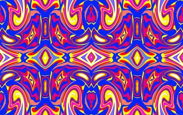 Digital Arts titled "November tapestry" by Peter Jalesh, Original Artwork, Digital Painting