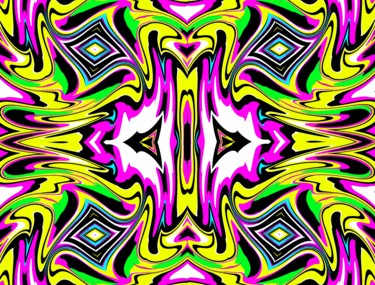 Digital Arts titled "Wings of color" by Peter Jalesh, Original Artwork, Digital Painting