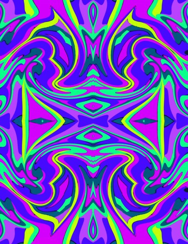 Digital Arts titled "Grape shadows" by Peter Jalesh, Original Artwork, Digital Painting