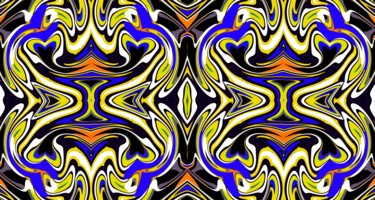 Digital Arts titled "Tapestry for Julian…" by Peter Jalesh, Original Artwork, Digital Painting