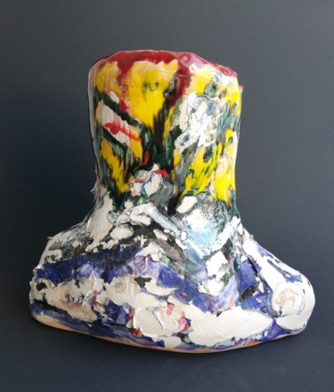 Sculpture intitulée "Sloppy Céramic#4, l…" par Baptiste Vanweydeveldt, Œuvre d'art originale, Céramique