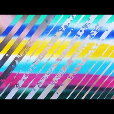 绘画 标题为“Abstract 228” 由Alexandra Knabengof, 原创艺术品, 喷枪
