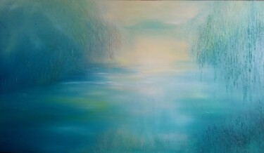 绘画 标题为“Lac Doré” 由Galina N, 原创艺术品, 油