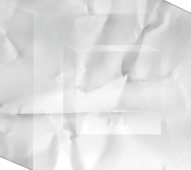 Digital Arts titled "WHITE CUBES ON IRRE…" by Vicent Creatik, Original Artwork, Digital Painting