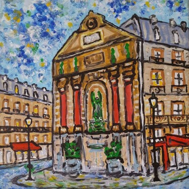 Fontiane Saint Michel Painting titled "Fontiane Saint Mich…" by Stefan Schift, Original Artwork, Acrylic