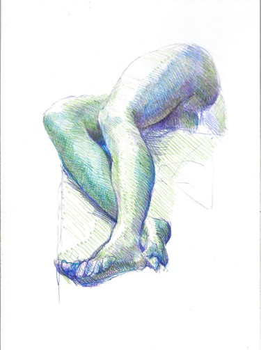 제목이 "sin titulo"인 그림 Enrique Etievan로, 원작, 볼펜
