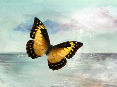Towards The Light 数字艺术 标题为“Towards The Light” 由Roxana Ferllini, 原创艺术品, 2D数字工作