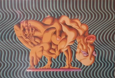 Drawing titled "Sans titre" by Félix Gagliardi, Original Artwork, Pencil