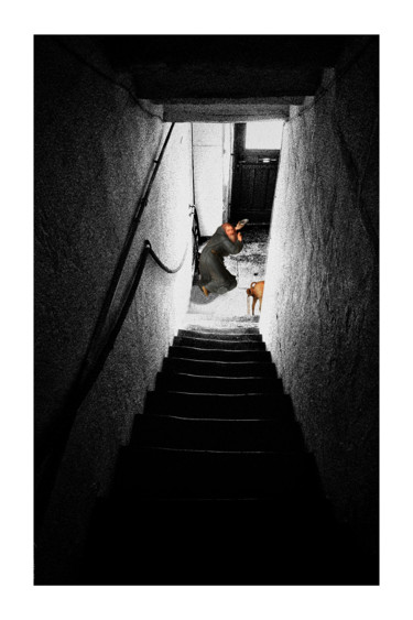 Saint Antoine refusant d'être tenté Photographie intitulée "Saint Antoine refus…" par Gérard Bertrand, Œuvre d'art originale, Photographie manipulée