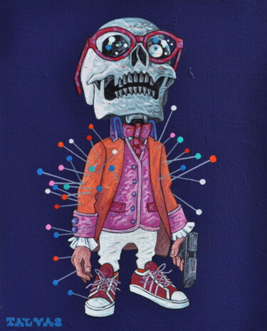 Peinture intitulée "Comme d'habitude" par Yann Michael Talvas, Œuvre d'art originale, Acrylique