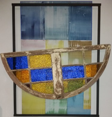 Painting titled "Opacity versus tran…" by José Fonte, Original Artwork, Metals
