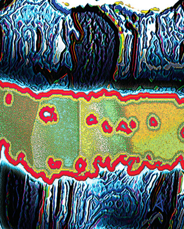 Digitale Kunst getiteld "1969" door Jean Jacques Apertet, Origineel Kunstwerk, Foto Montage