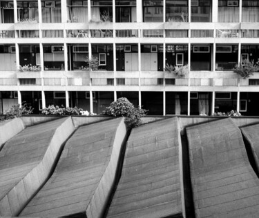 Photographie intitulée "Architectures" par Christine Vannier, Œuvre d'art originale, Photographie argentique