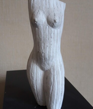 Sculpture intitulée "rain" par Leonid Shatsylo (Leo Adam), Œuvre d'art originale, Plâtre