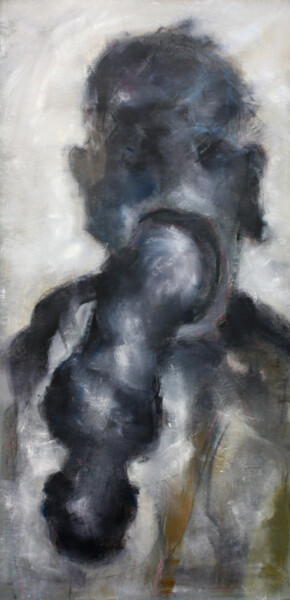 Peinture intitulée "LE DROIT D’INGÉRENCE" par Dov Melloul, Œuvre d'art originale, Huile