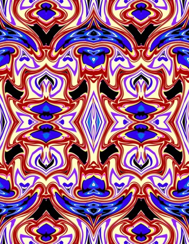 Digital Arts titled "A fashionable curta…" by Peter Jalesh, Original Artwork, Digital Painting
