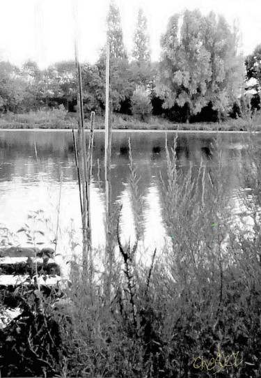 Rive droite à Angers Photographie intitulée "Rive droite à Angers" par Richard Raveen Chester, Œuvre d'art originale, Photographie non manipulée