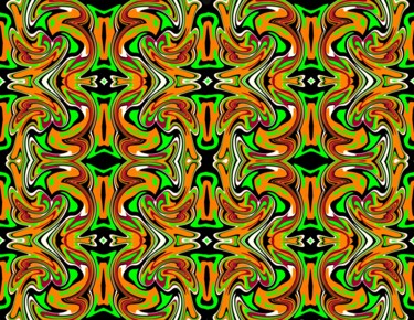 Digital Arts titled "Coral III" by Peter Jalesh, Original Artwork, Digital Painting
